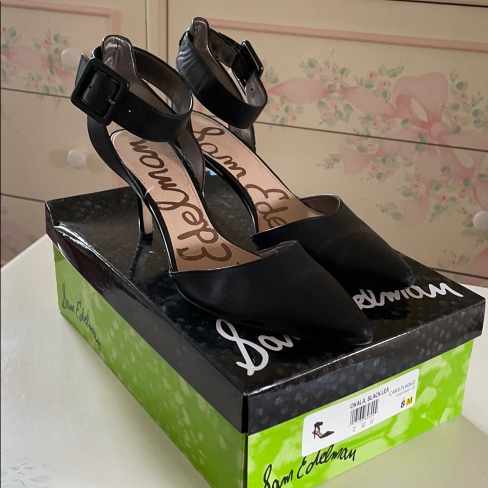 Black Sam Edelman Okala Heels